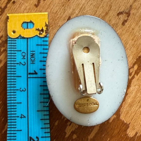 Artist Wendy Gell Earrings, Vintage Assembly Punk Pieces - Picture 7 of 10